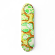 Jette Rockit! - GreenGo SugarSkulls Skateboard! by jetterockit Jette Rockit! - GreenGo SugarSkulls Skateboard!