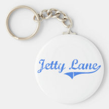 Jetty Lane Massachusetts Classic Design Key Chain