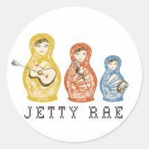 Jetty Rae Matryoshka Stickers