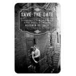 Jeune Amour Vintage Save the Date Magnet
