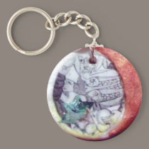 Jew Christian Muslim Peace8loavesandfishesKeychain keychains