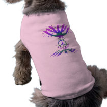 Jew for Peace (Color) Dog Shirts pet clothing