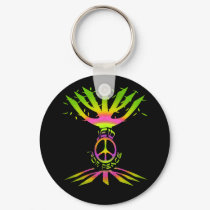 Jew for Peace (Color) Keychain