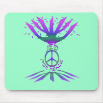 Jew for Peace (Color) Mousepad mousepads