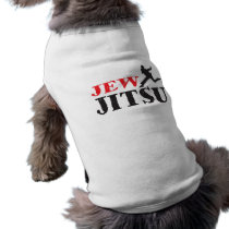 Jew Jitsu - Funny Jewish humor Pet Tshirt