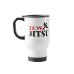 Jew Jitsu - Funny Jewish humor mugs