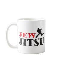 Jew Jitsu - Funny Jewish humor Coffee Mugs