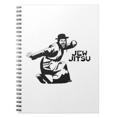Jew Jitsu Spiral Note Books