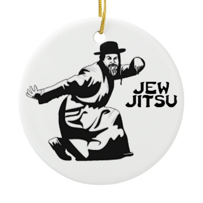 Jew Jitsu Ornament