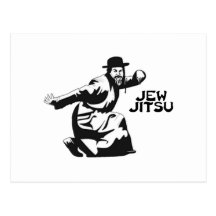 Jew Jitsu Post Cards