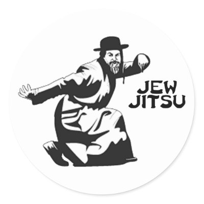 Jew Jitsu Sticker