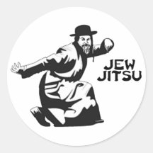 Jew Jitsu Sticker
