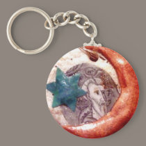 JewChristianMuslimPeace5lukethephysicianKeychain keychains