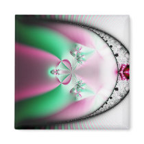 jewel 1 magnets by DonnaGraysonAbstract jewel 1 magnets