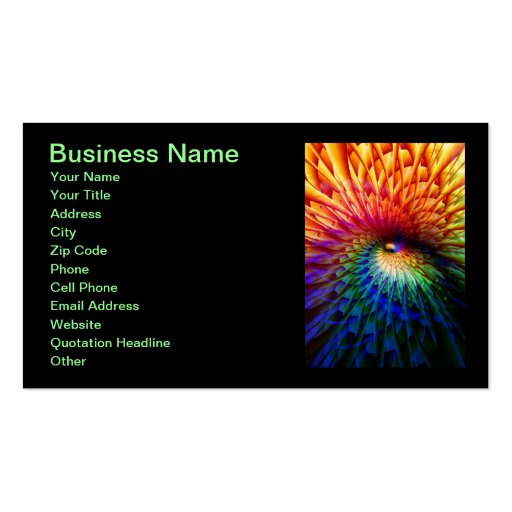 Jewel Business Card (front side)