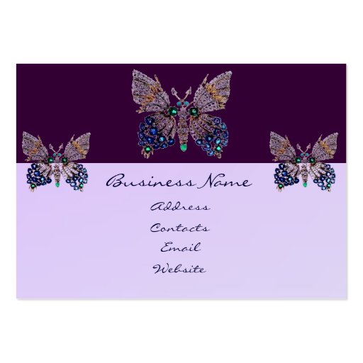 Jewel Butterflies Business Card