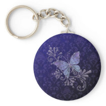 Jewel Butterfly Key Chain