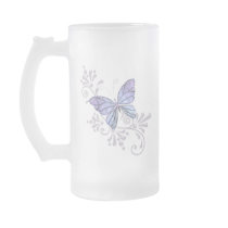 Jewel Butterfly Mugs