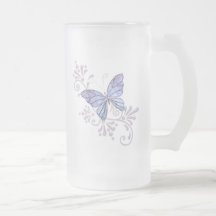 Jewel Butterfly Mugs