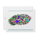 Jewel Fish invitations by Eurythmia Jewel Fish invitations