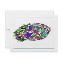 Jewel Fish invitations by Eurythmia Jewel Fish invitations