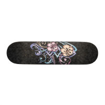 Jewel Hibiscus skateboards by BoardsByDesign Jewel Hibiscus skateboards
