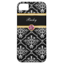 Jewel iPhone 5 Case Monogram