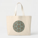 Jewel Linked Triangles Canvas Bags