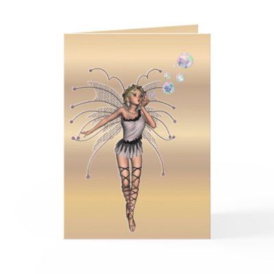 Jewel Pixie Legend Greeting Card by postcardsfromtheedge