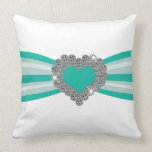 Jewel Ribbon Pillow