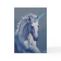 Jewel the Unicorn Greeting Card