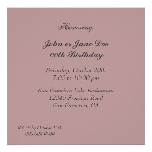 Jeweled Butterfly Birthday Party Invitations