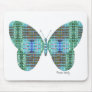 Jeweled Butterfly glass effect Mousepads