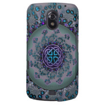Jeweled Celtic Fractal Mandala Samsung Galaxy Nexus Covers