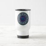 Jeweled Celtic Fractal Mandala Coffee Mugs