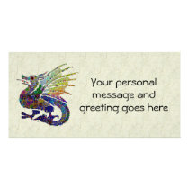Jeweled Dragon Picture Card