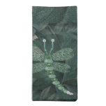 Jeweled Dragonfly Printed Napkin