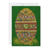 Jeweled Easter Egg Invitations