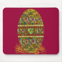 Jeweled Easter Egg Mouse Pad