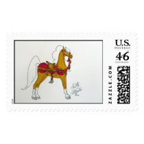 Jeweled Filly postage by codfishlady Jeweled Filly postage