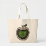 Jeweled Green Apple Bag