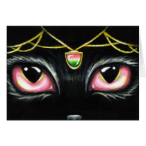 Jeweled Kitty Watermelon Tourmaline cards