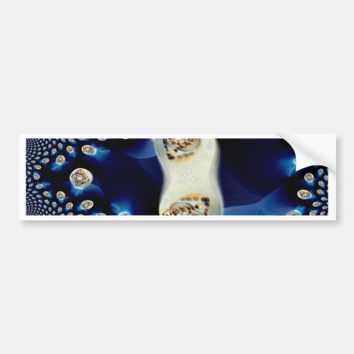Jeweled Sapphire.jpg Bumper Stickers