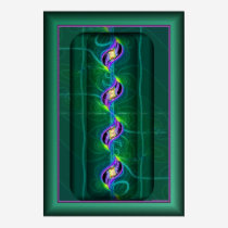Jeweled Snake Poster