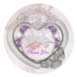 Jeweled Thank You Sticker