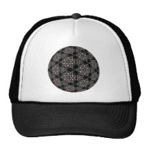 Jeweled Triads Mesh Hats