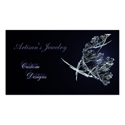 Jeweler Business Card (front side)