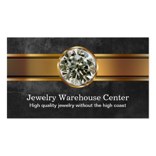 Jeweler Business Cards (front side)