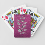 Jewell Butterflies Bicycle Poker Cards
