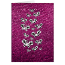Jewell Butterflies Greeting Card
